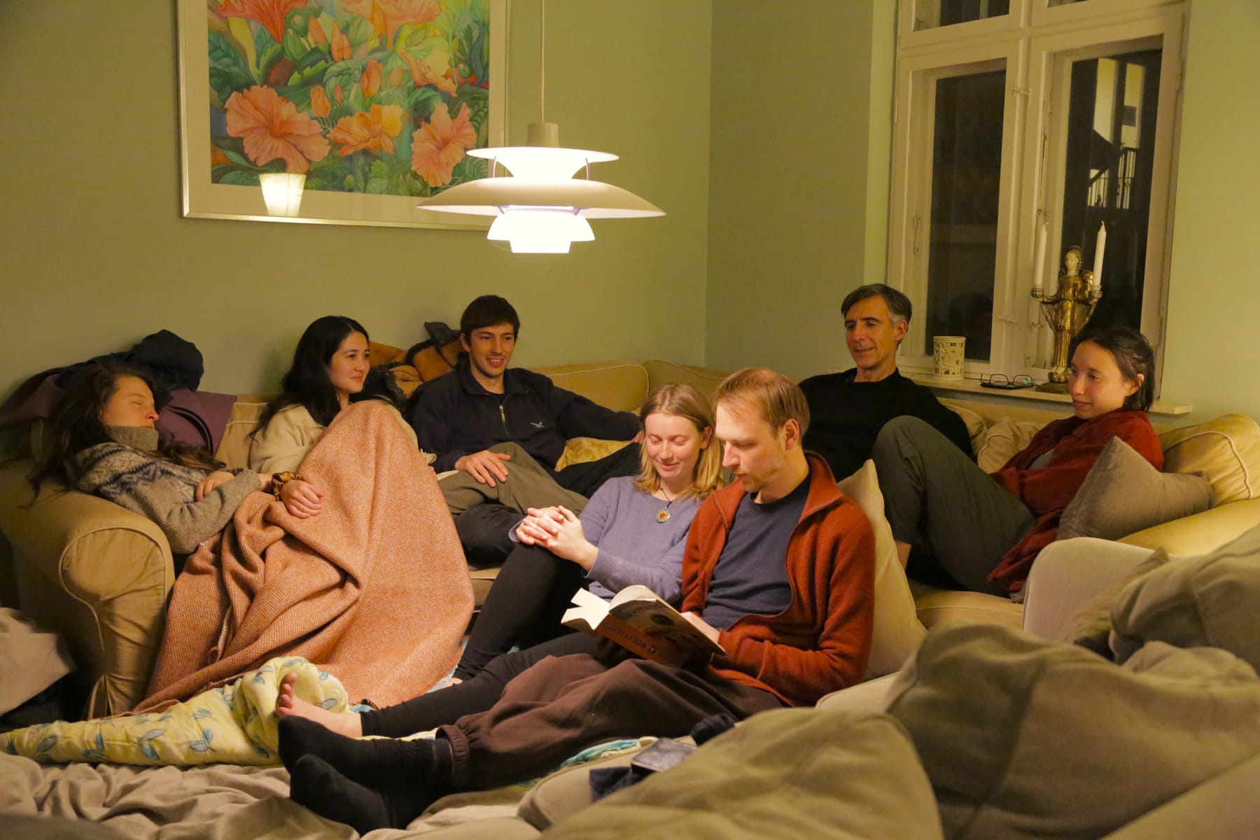 Daily life during a Regenera residency at Château du Faune