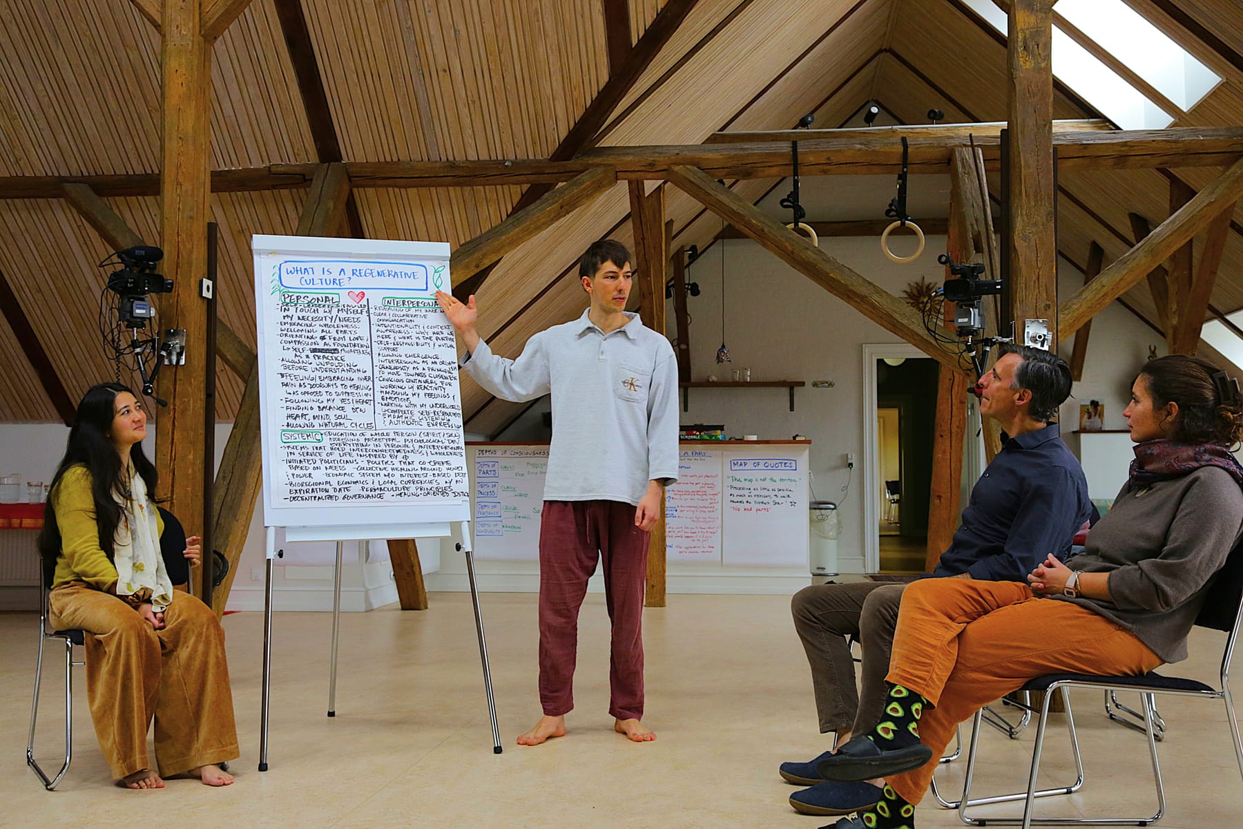 A Community Immersion Day during a Regenera residency
